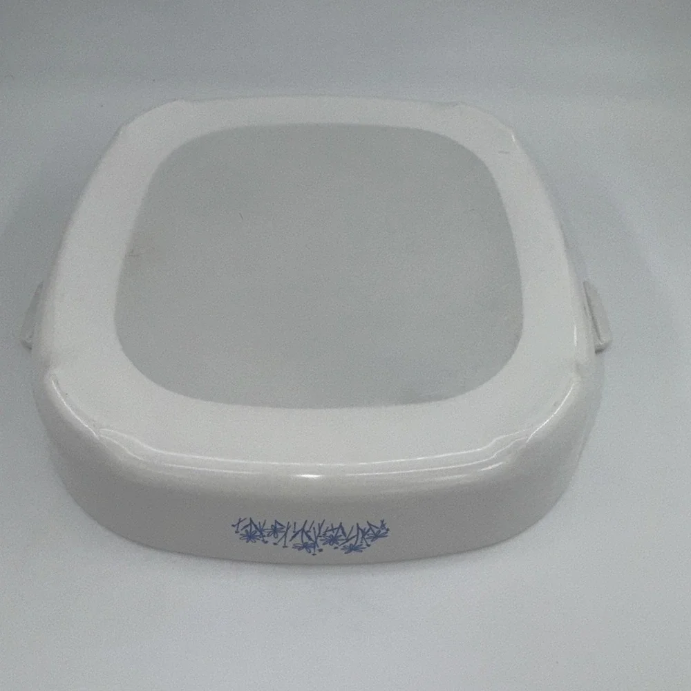 Corning Ware Microwave‎ Browning Dish MW-16 With Pyrex Lid A-12-C Sears 8467320